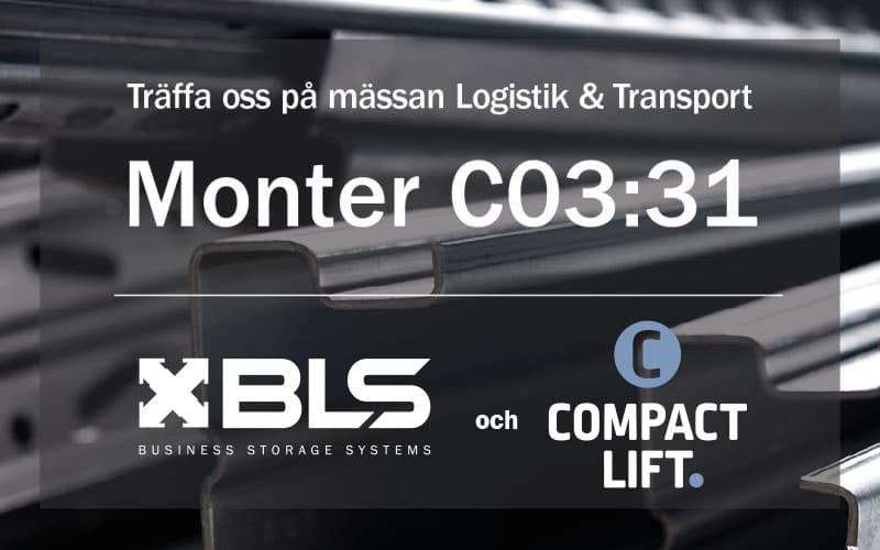 Träffa oss på Logistik & Transport 3-4 nov 2026